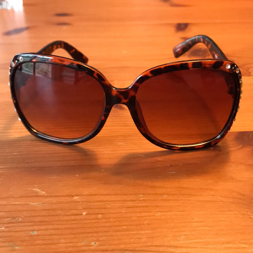 Vintage Oversized Sunglasses Tortoiseshell
